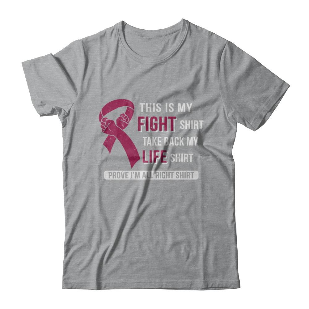 This Is My Fight Multiple Myeloma Awareness-T-Shirt & Hoodie-Classic T-Shirt-Sport Grey