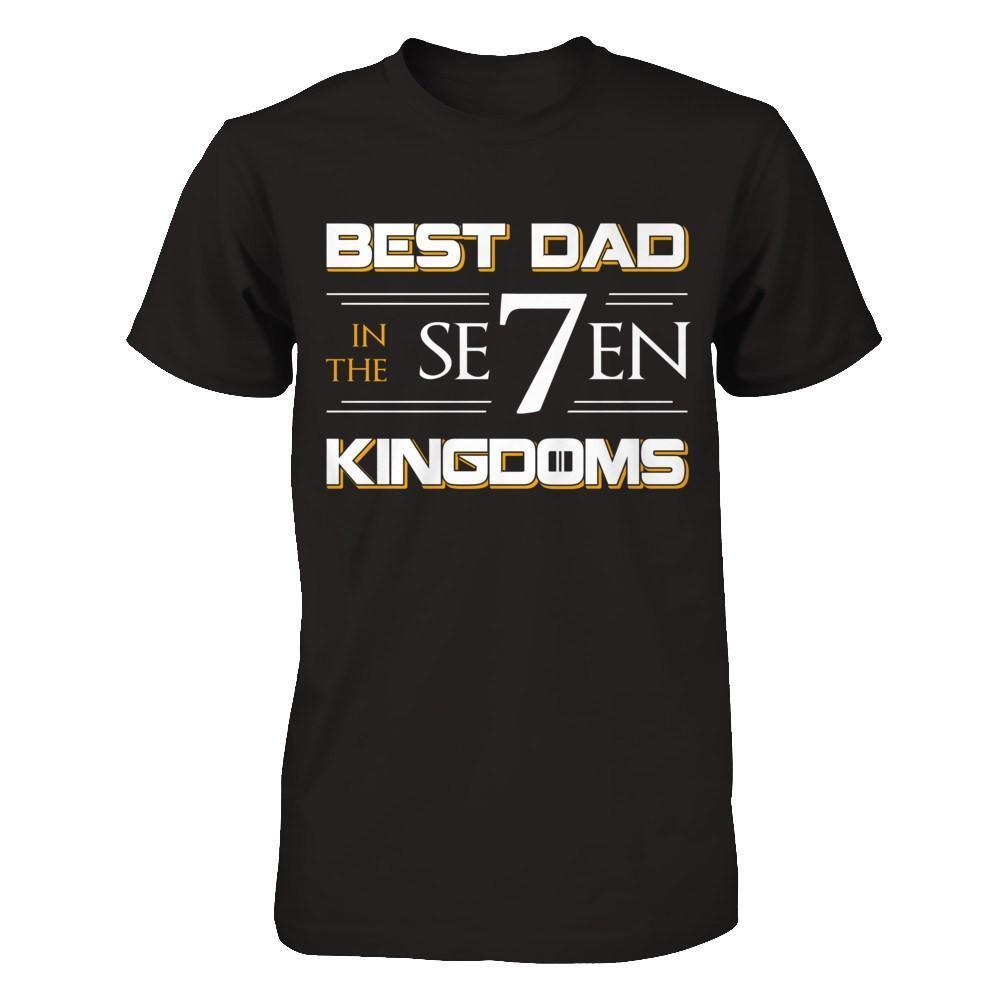 Best Dad In The Seven Kingdoms-T-Shirt & Hoodie-Classic T-Shirt-Black