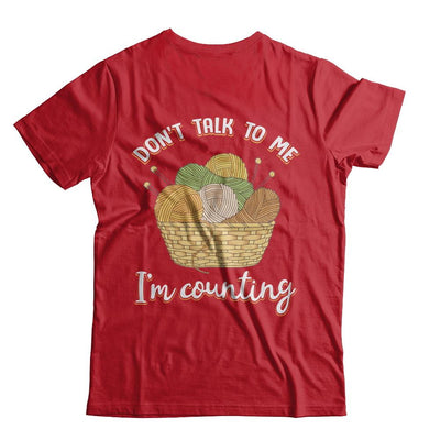 Funny Don't Talk To Me I Have No Self Control Don't Disturb-T-Shirt & Hoodie-Classic T-Shirt-Red