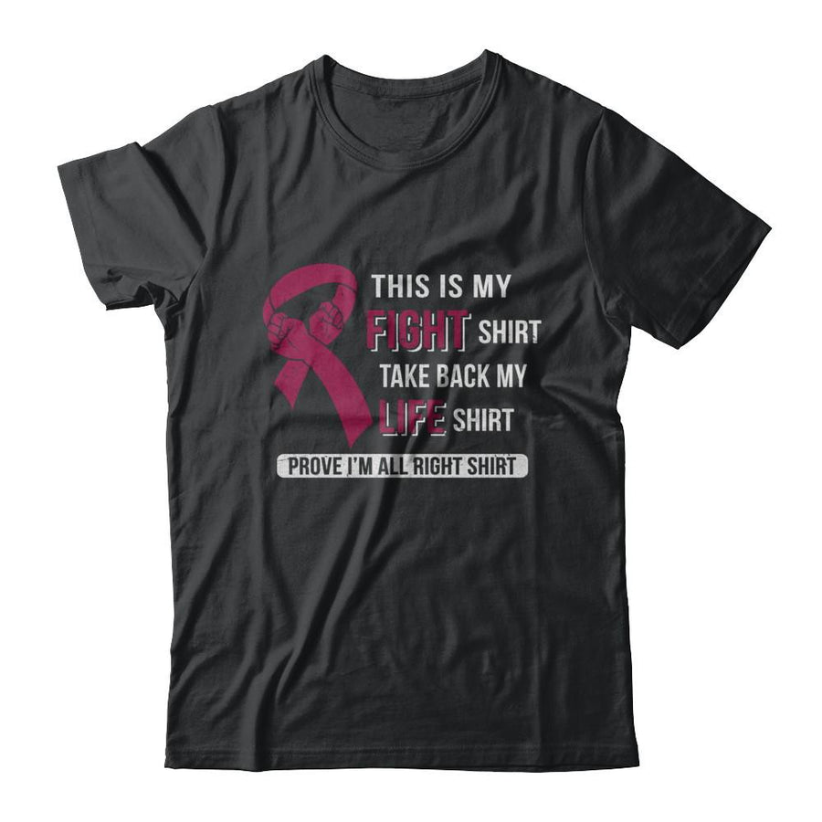 This Is My Fight Multiple Myeloma Awareness-T-Shirt & Hoodie-Classic T-Shirt-Black