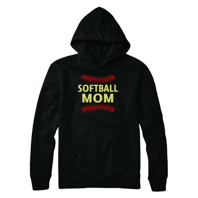 Softball Mom-T-Shirt & Hoodie-