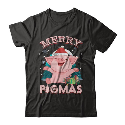 Merry Pigmas Funny Pig-T-Shirt & Hoodie-Premium T-Shirt-Black