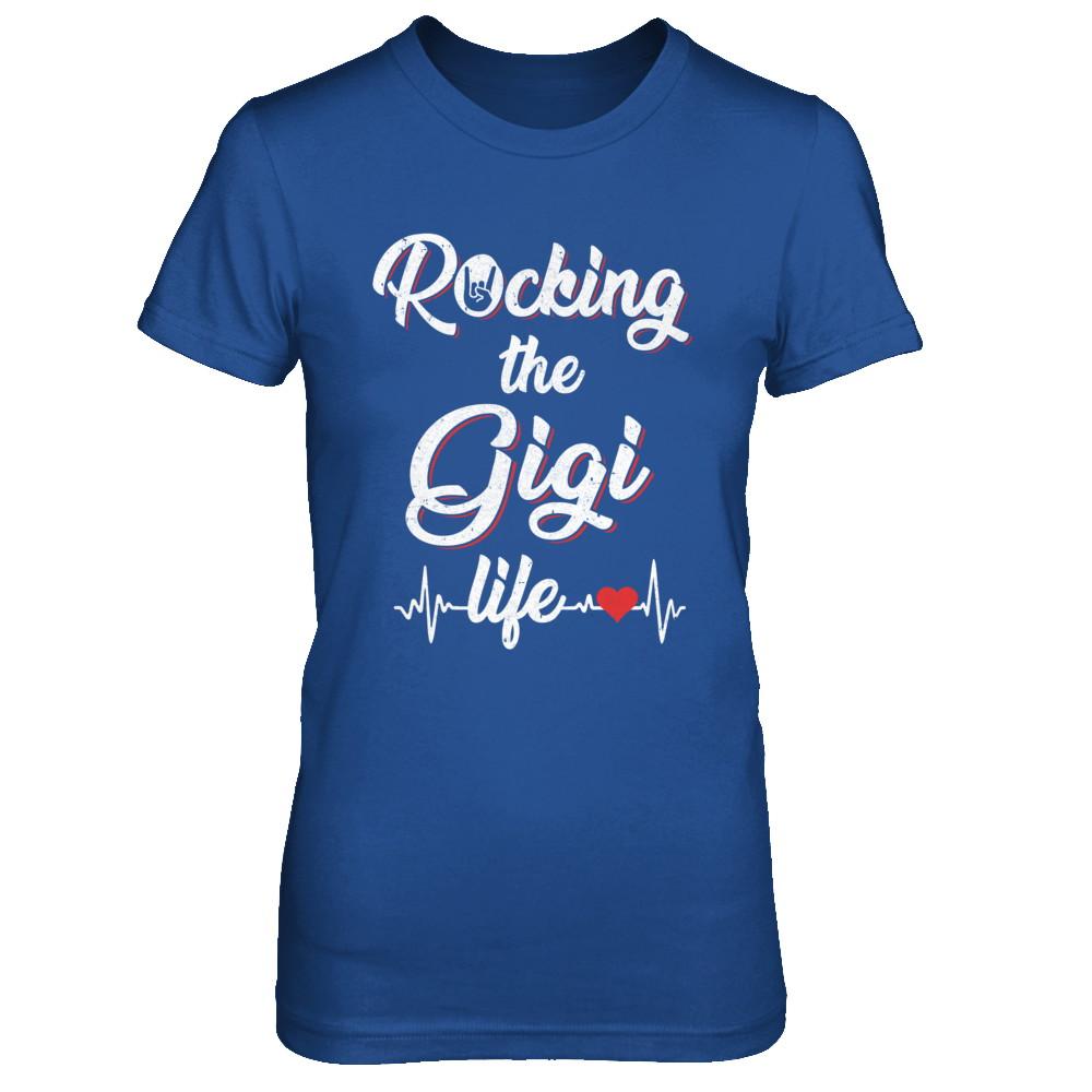 Rocking The Gigi Life Mothers Day Gifts-T-Shirt & Hoodie-Women's T-Shirt-Royal