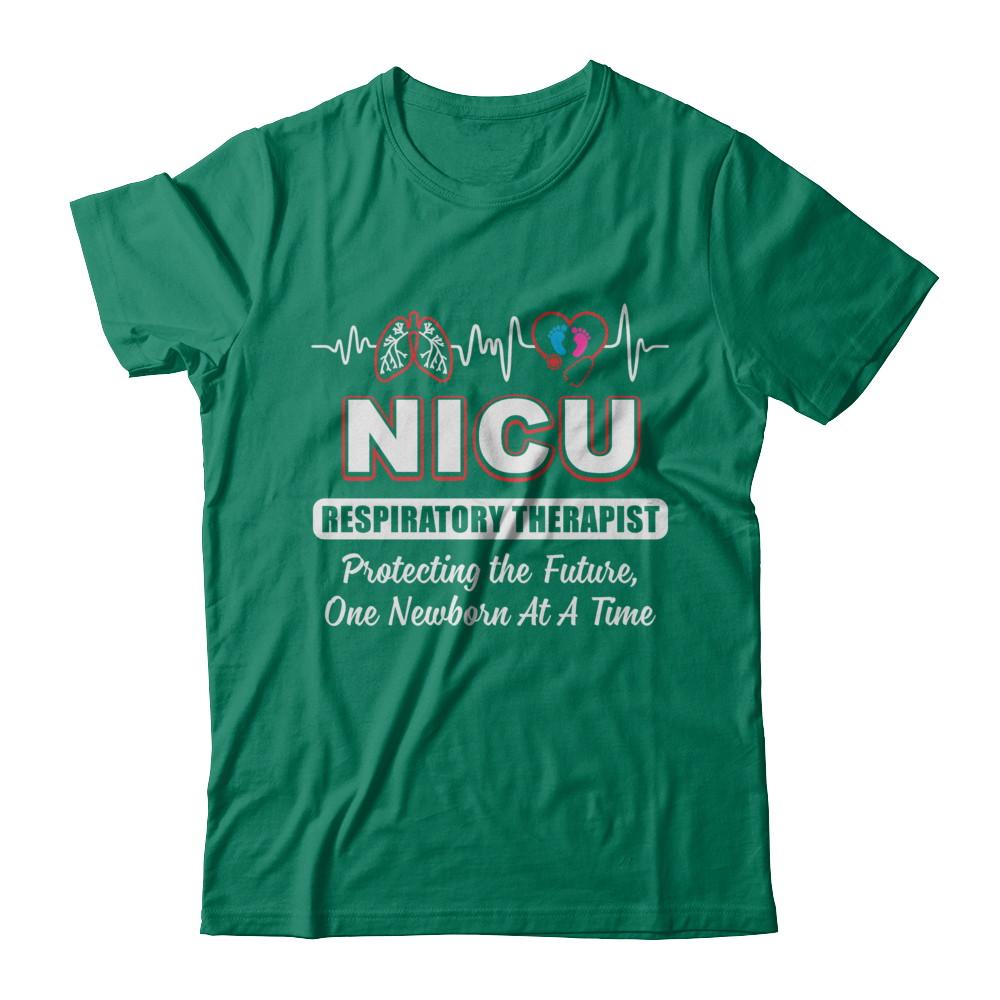 Nurse Respiratory Therapist NICU Therapy-T-Shirt & Hoodie-Classic T-Shirt-Kelly Green
