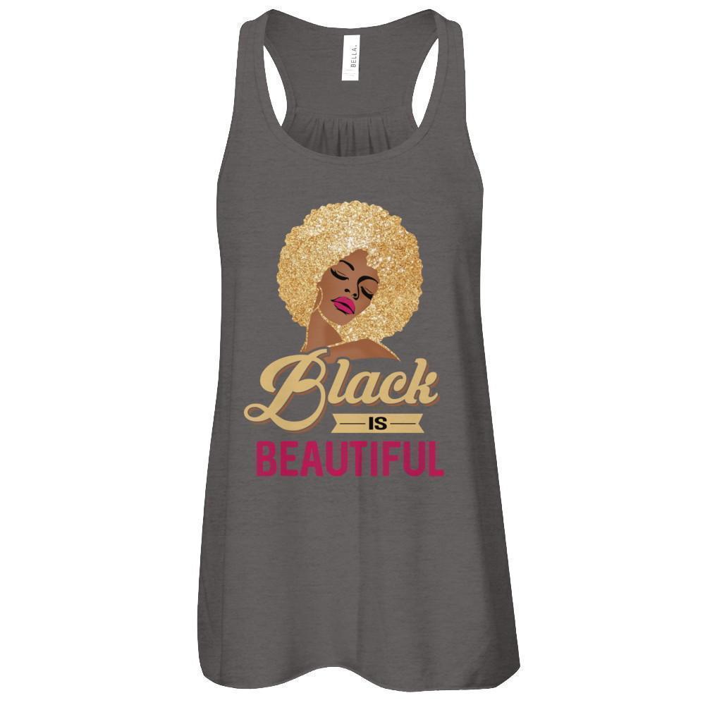 Black Is Beautiful African Black Pride-T-Shirt & Tank Top-