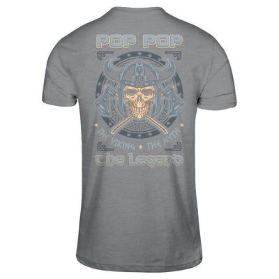 Pop Pop The Viking The Myth The Legend-T-Shirt & Hoodie-Classic T-Shirt-Sport Grey