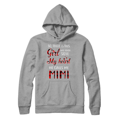 This Girl Who Kinda Stole My Heart He Calls Me Mimi-T-Shirt & Hoodie-Pullover Hoodie-Light Steel