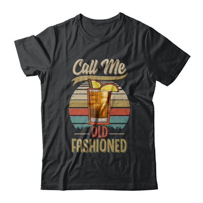 Sunset Vintage Lemon Juice Call Me Old Fashioned-T-Shirt & Hoodie-Classic T-Shirt-Black
