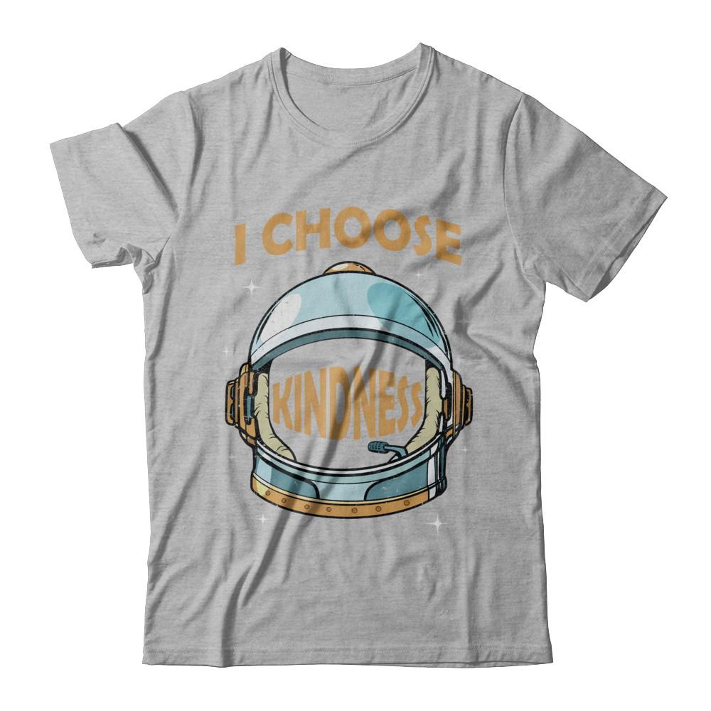 I Choose Kindness Day Teacher Be Kind Anti Bullying-T-Shirt & Hoodie-Premium T-Shirt-Heather Gray