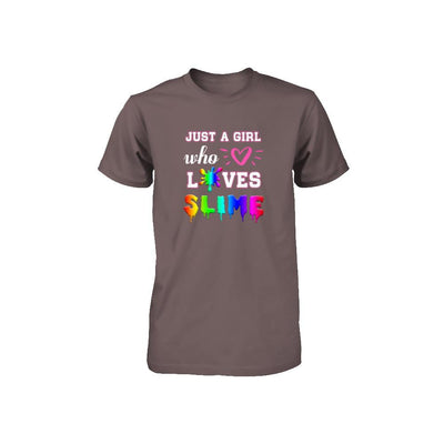 Just A Girl Who Loves Slime Youth-Youth Shirt-Youth T-Shirt-Asphalt