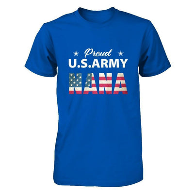Proud Us Army Nana-T-Shirt & Hoodie-Premium T-Shirt-Royal