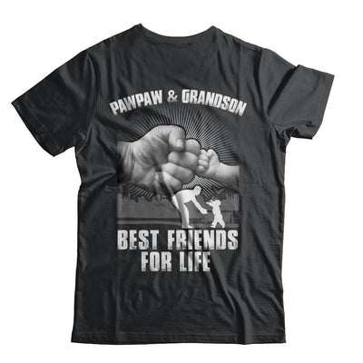 Pawpaw And Grandson Best Friends For Life-T-Shirt & Hoodie-Classic T-Shirt-Black