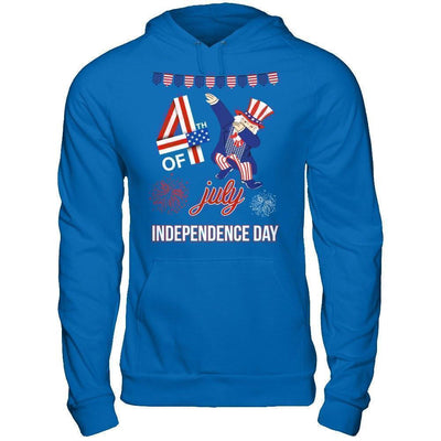 Funny Dabbing Uncle Independence Day 4Th Of July-T-Shirt & Hoodie-Pullover Hoodie-Royal
