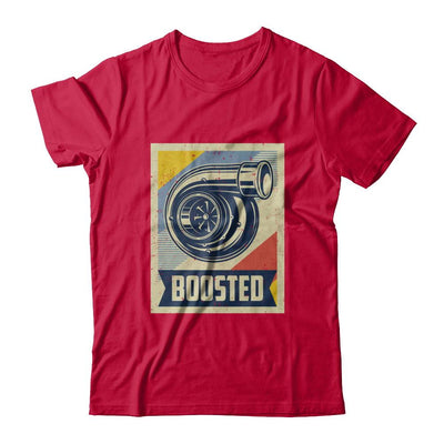 Vintage Turbo Car Boost Turbocharger Lag Retro Race-T-Shirt & Hoodie-Classic T-Shirt-Red