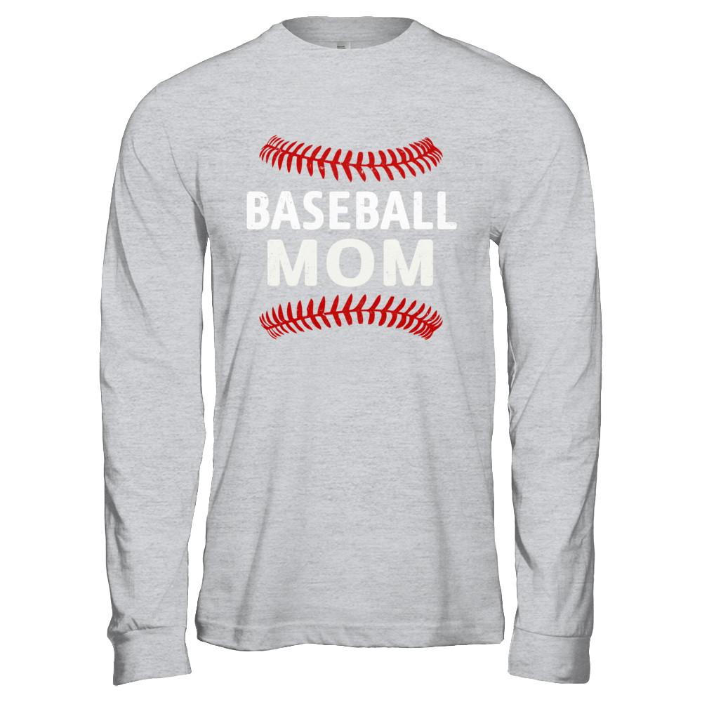 Baseball Mom-T-Shirt & Hoodie-