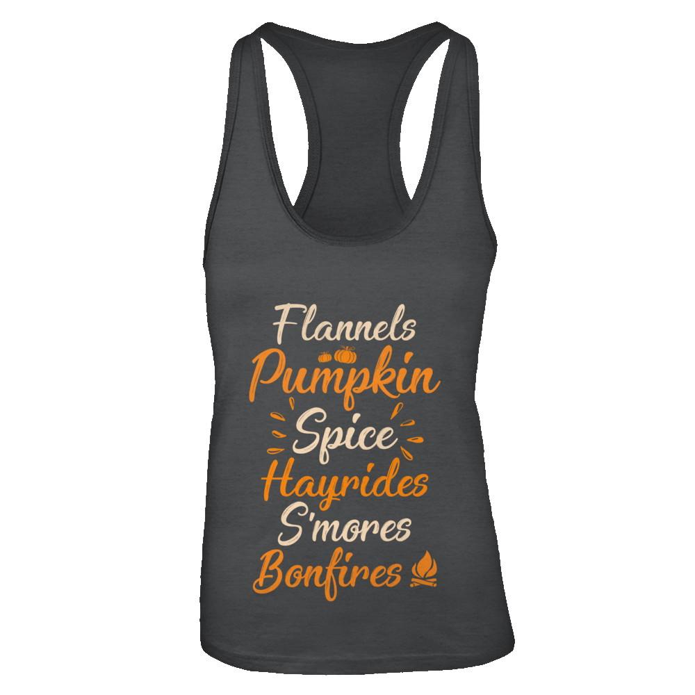 Flannels Pumpkin Spice Hayrides Autumn Gifts