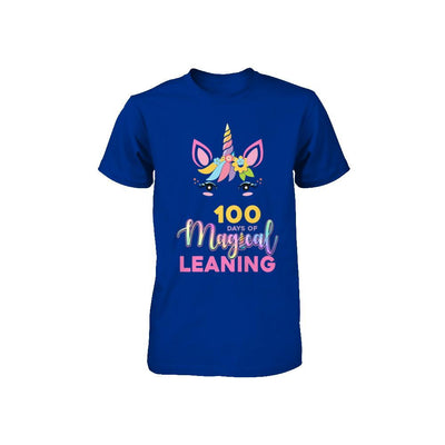 100 Days Of Magical Leaning School Unicorn Girl Gift Youth-Youth Shirt-