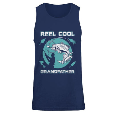 Reel Cool Grandfather-T-Shirt & Hoodie-Unisex Tank-Navy