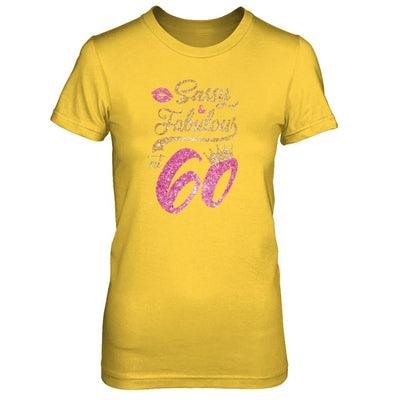 Sassy And Fabulous At 60th 1961 Birthday Gift-T-Shirt & Tank Top-Women's T-Shirt-Daisy