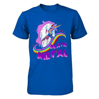 Zombie Unicorn Death Metal Rocker-T-Shirt & Hoodie-Premium T-Shirt-Royal