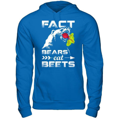 Fact Bears Eat Beets-T-Shirt & Hoodie-Pullover Hoodie-Royal