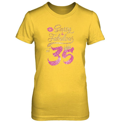 Sassy And Fabulous At 35th 1986 Birthday Gift-T-Shirt & Tank Top-Women's T-Shirt-Daisy