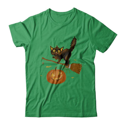 Happy Halloween Cat Pumpkin Gift-T-Shirt & Sweatshirt-Premium T-Shirt-Kelly Green