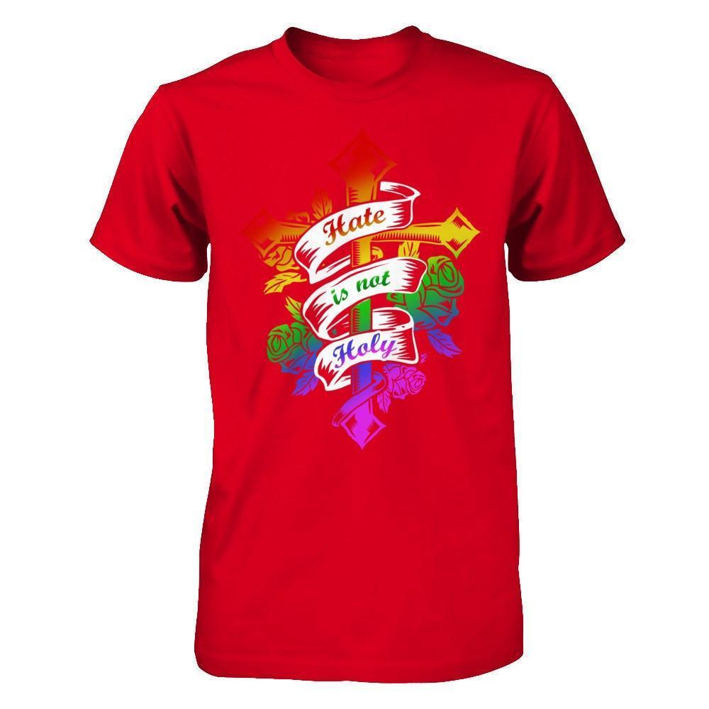 Hate Is Not Holy-T-Shirt & Hoodie-Premium T-Shirt-Red
