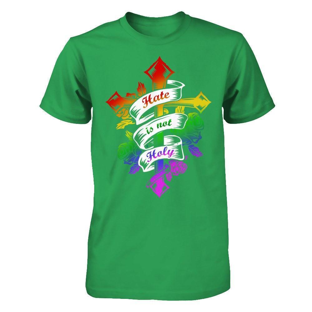 Hate Is Not Holy-T-Shirt & Hoodie-Premium T-Shirt-Kelly Green