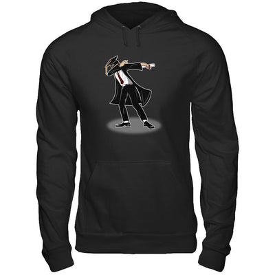 Funny Dabbing Senior College High School Graduation 2018-T-Shirt & Hoodie-Pullover Hoodie-Black