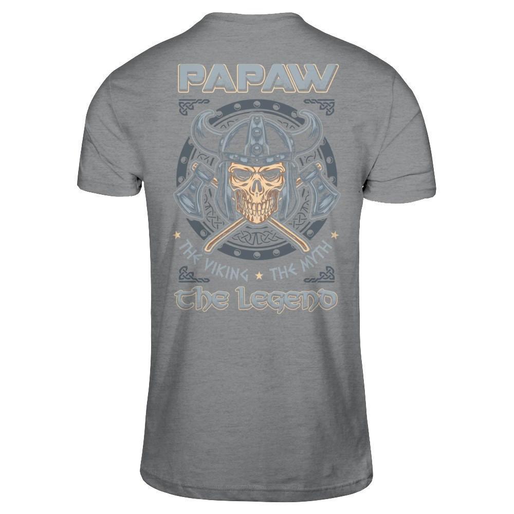 PaPaw The Viking The Myth The Legend-T-Shirt & Hoodie-Classic T-Shirt-Sport Grey