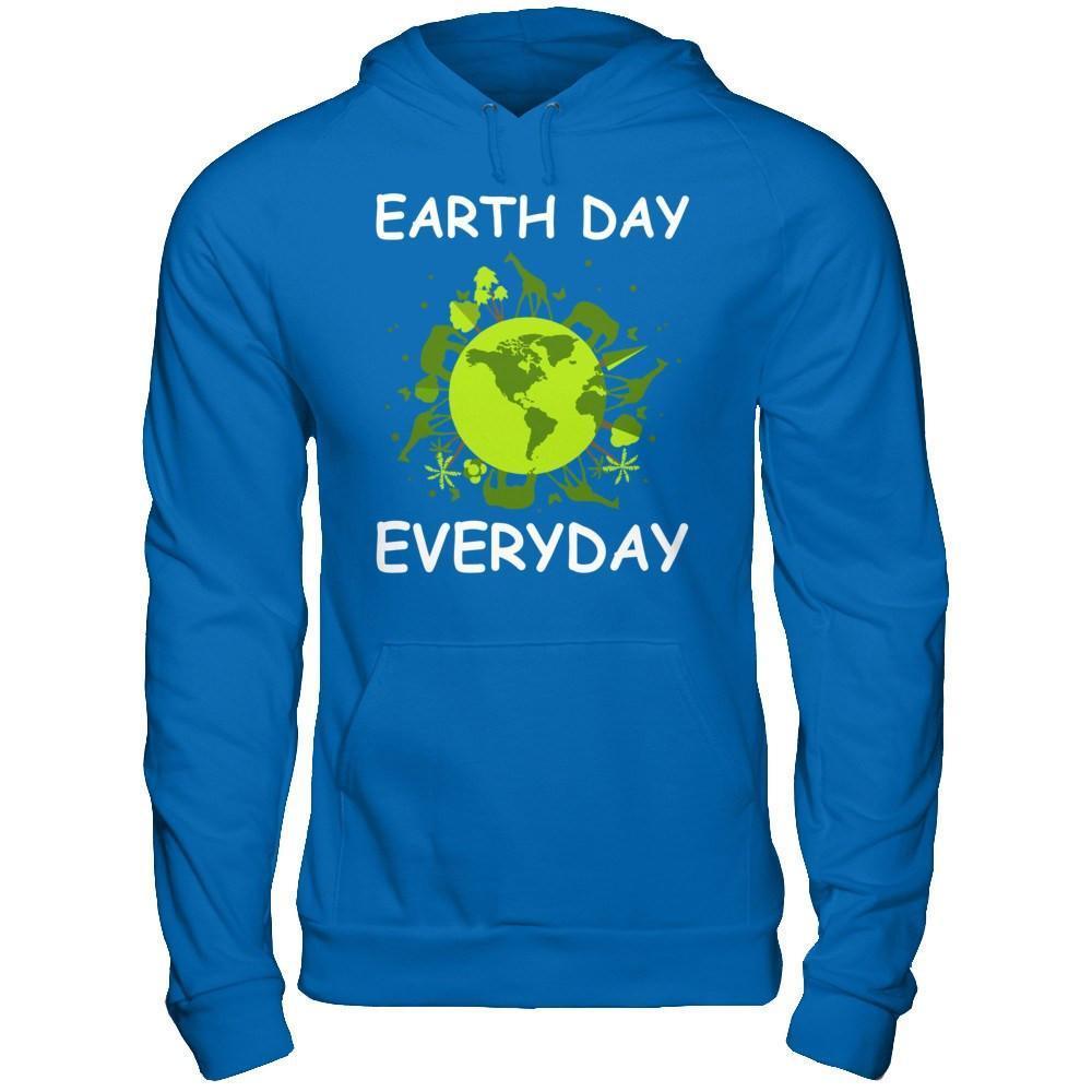 Trees And Plants On Earth Day Everyday 20178-T-Shirt & Hoodie-Pullover Hoodie-Royal
