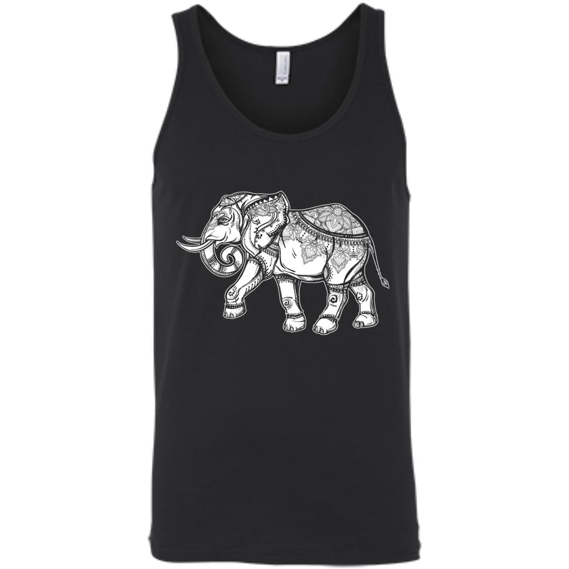 African Elephant Love-T-Shirt & Hoodie-Unisex Tank-Black