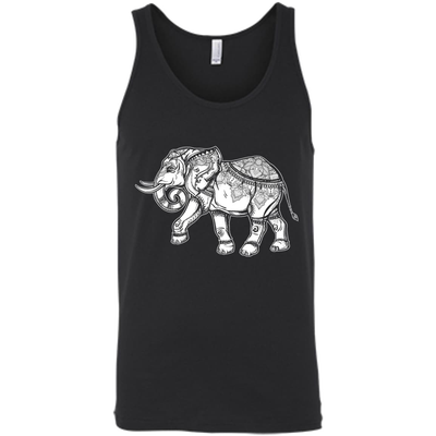 African Elephant Love-T-Shirt & Hoodie-Unisex Tank-Black