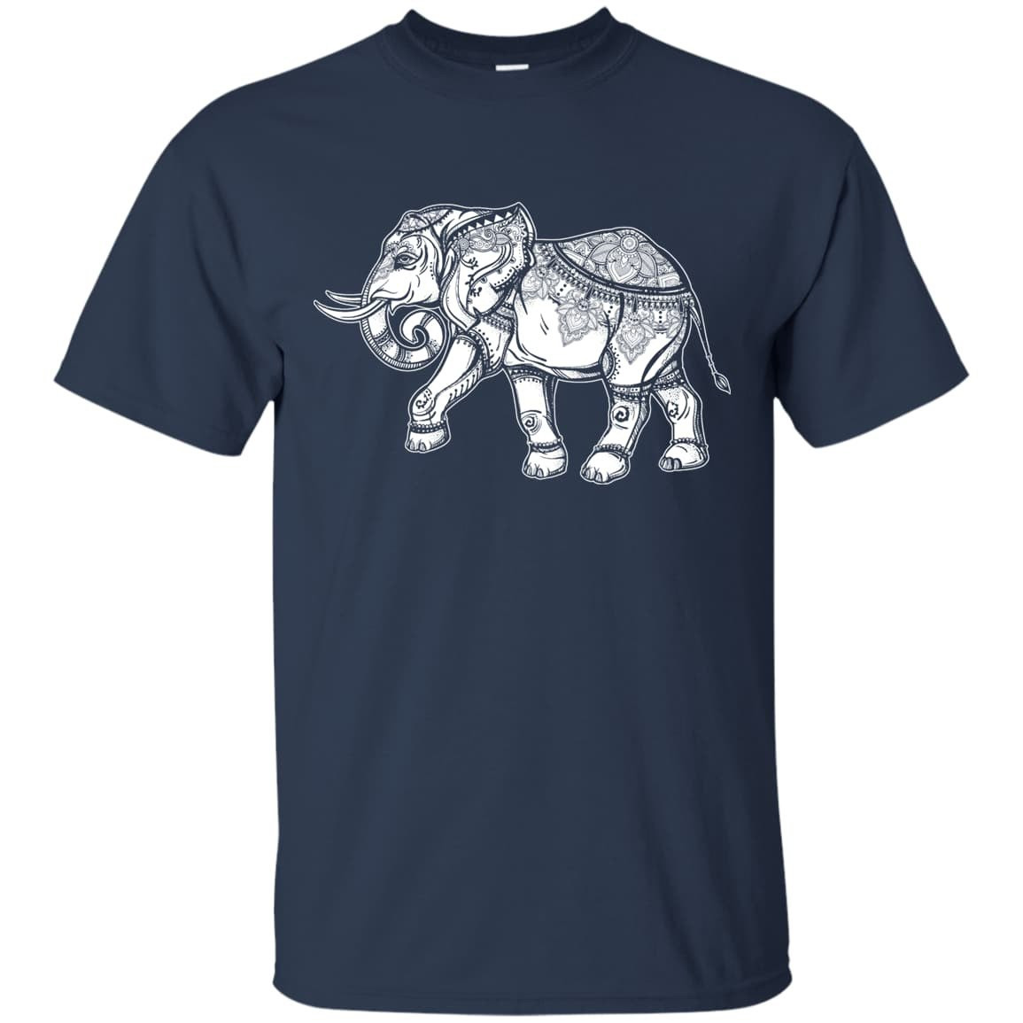 African Elephant Love-T-Shirt & Hoodie-Classic T-Shirt-Navy