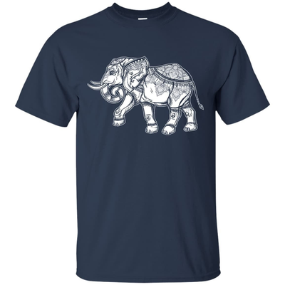 African Elephant Love-T-Shirt & Hoodie-Classic T-Shirt-Navy