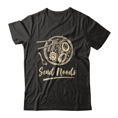 Send Noods Ramen Noodles-T-Shirt & Hoodie-Premium T-Shirt-Black