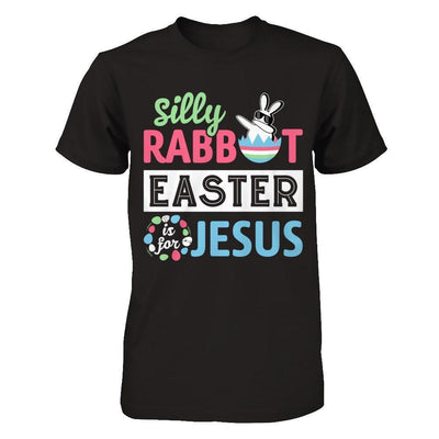 Dabbing Silly Rabbit Easter Is For Jesus-T-Shirt & Hoodie-