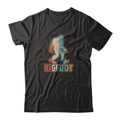 Classic Vintage Retro Style BigFoot-T-Shirt & Tank Top-Premium T-Shirt-Black