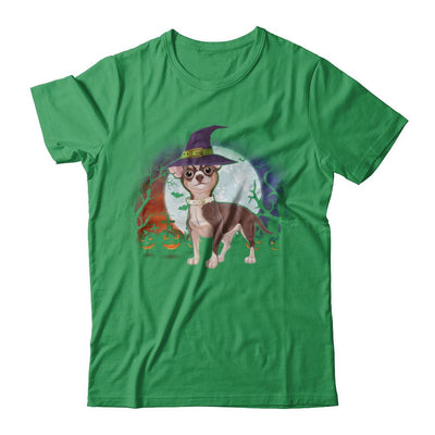Cute Halloween Chihuahua Puppy Pumpkins-T-Shirt & Sweatshirt-Premium T-Shirt-Kelly Green