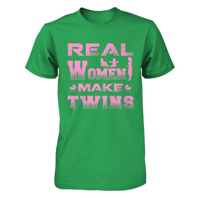 Real Women Make Twins-T-Shirt & Hoodie-Premium T-Shirt-Kelly Green