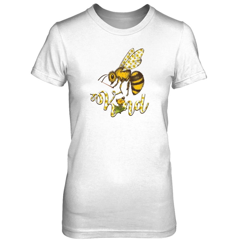 Sunflower Kindness Bee Kind Teacher-T-Shirt & Tank Top-Women's T-Shirt-Heather Grey