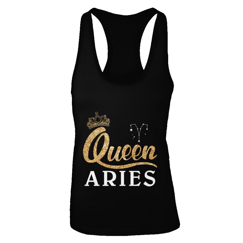 Queen Aries Zodiac March April Birthday Gift