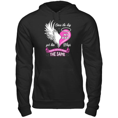 Since The Day My Dad Got Him Wing I Have Never Been The Same-T-Shirt & Hoodie-Pullover Hoodie-Black