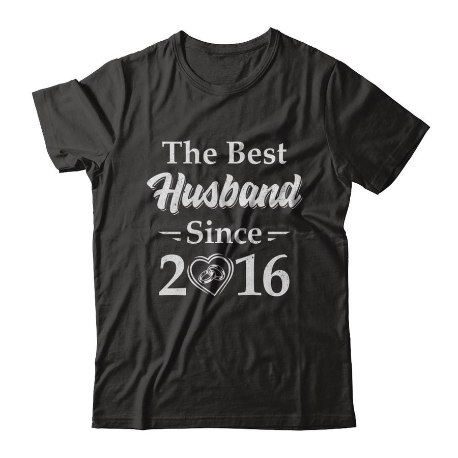 5th Married Together Anniversary Since 2016 Wife Husband-T-Shirt & Hoodie-Classic T-Shirt-Black