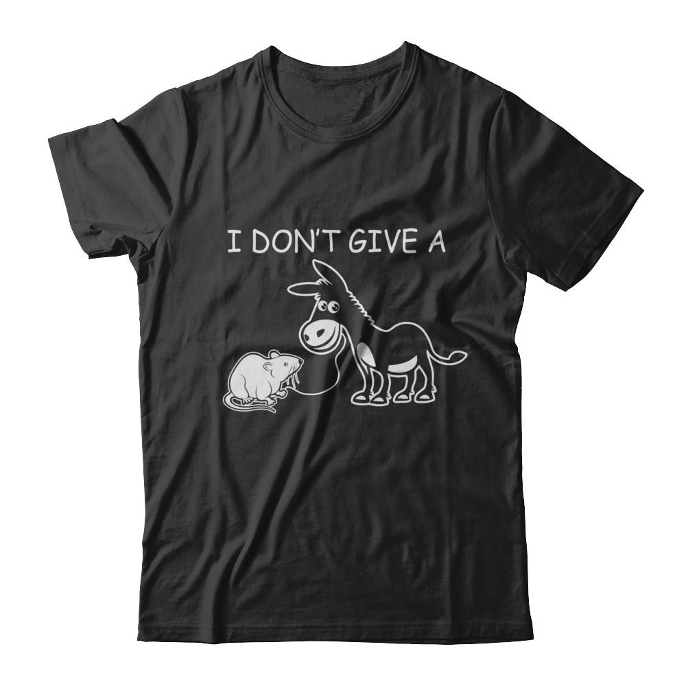 I Don't Give A Rats Funny-T-Shirt & Hoodie-Premium T-Shirt-Black