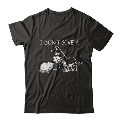 I Don't Give A Rats Funny-T-Shirt & Hoodie-Premium T-Shirt-Black