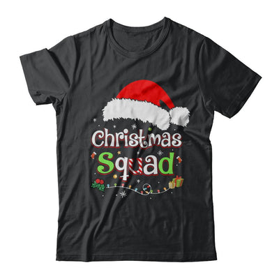Santa Family Matching Pajamas Christmas Squad-T-Shirt & Sweatshirt-Classic T-Shirt-Black