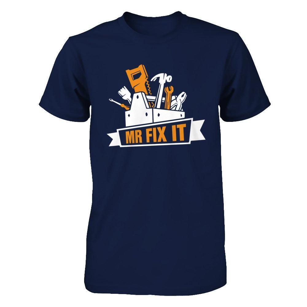 Mr Fix It-T-Shirt & Hoodie-Classic T-Shirt-Navy