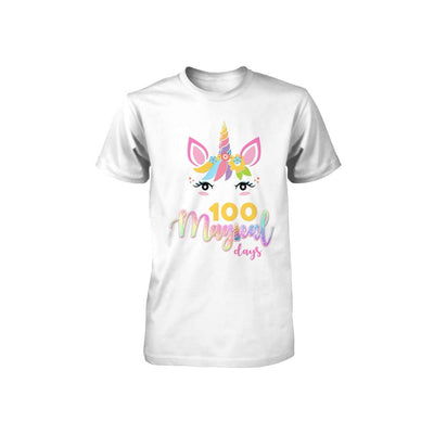 100 Magical Days Of School Unicorn Girl Gifts Youth-Youth Shirt-Toddler T-Shirt-White